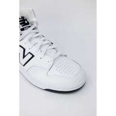 New Balance Black Leather Athletic Sneakers