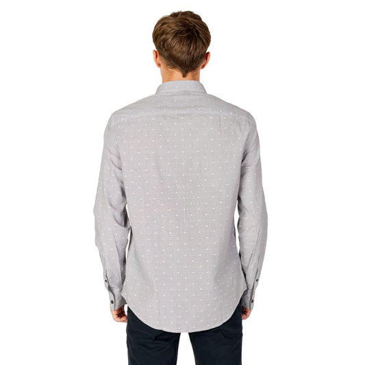 Armani Exchange svart bomullsskjorta