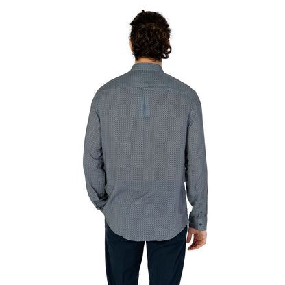 Armani Exchange Grå Viskosskjorta