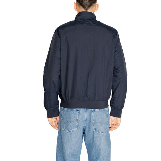 EA7 Emporio Armani Blå Polyamidjackor &amp; Kappa