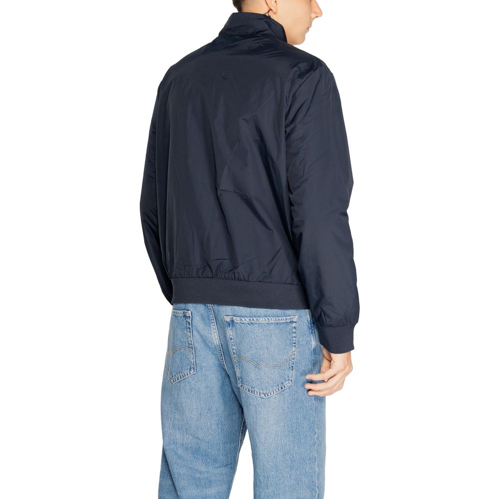 EA7 Emporio Armani Blå Polyamidjackor &amp; Kappa