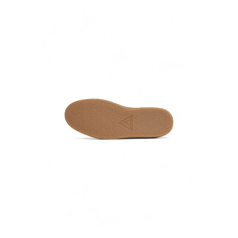Beige Oxfords og Derby i semsket skinn