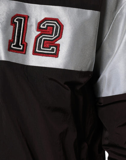 Dolce &amp; Gabbana Flerfärgad Full Zip Jersey Herr Bomberjacka