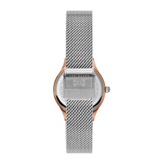Ted Baker Silver Stainless Steel Dress Watch