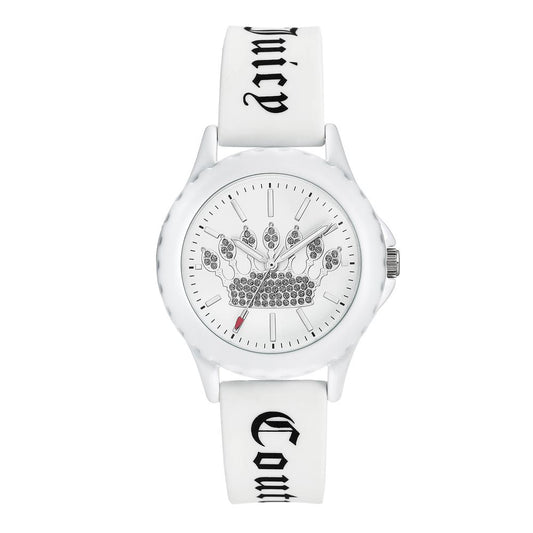 Juicy Couture Vit Syntetklocka