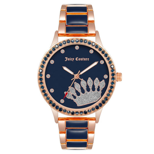 Juicy Couture flerfärgad metallklocka