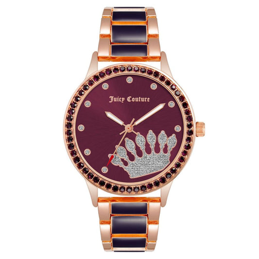 Juicy Couture flerfärgad metallklocka