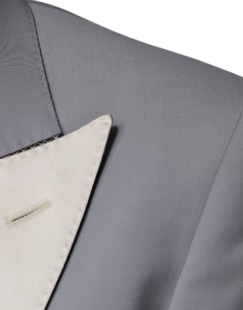 Grå ull 3-delt slim fit formelt dress