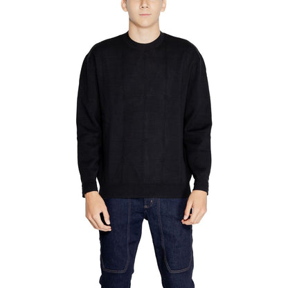 Armani Exchange svarta bomullssportkläder