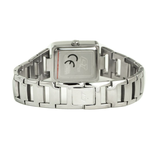 Chronotech Silverfärgad rostfri stålklocka