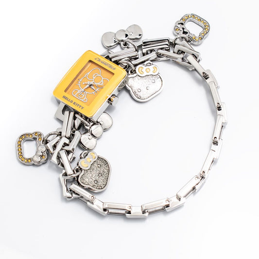 Chronotech Silverfärgad rostfri stålklocka