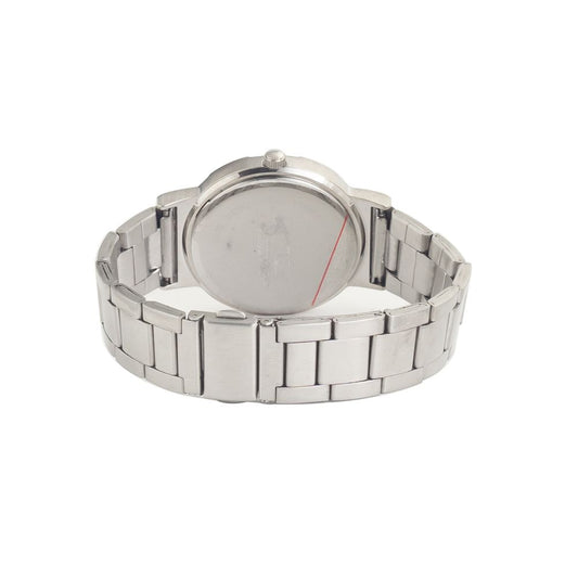 Chronotech Silverfärgad rostfri stålklocka