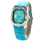 Chronotech Blue Leather Watch