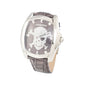 Chronotech Gray Leather Watch