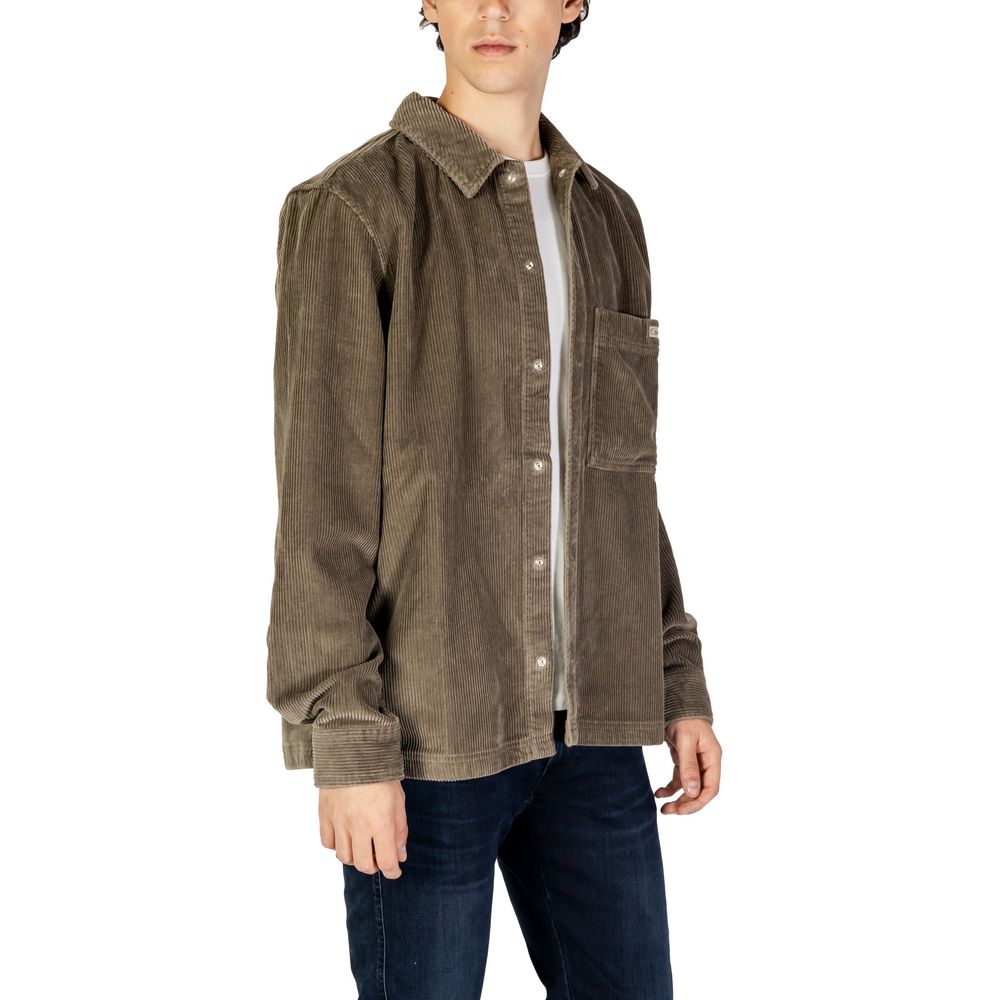 Calvin Klein Jeans Beige Bomullsskjorta