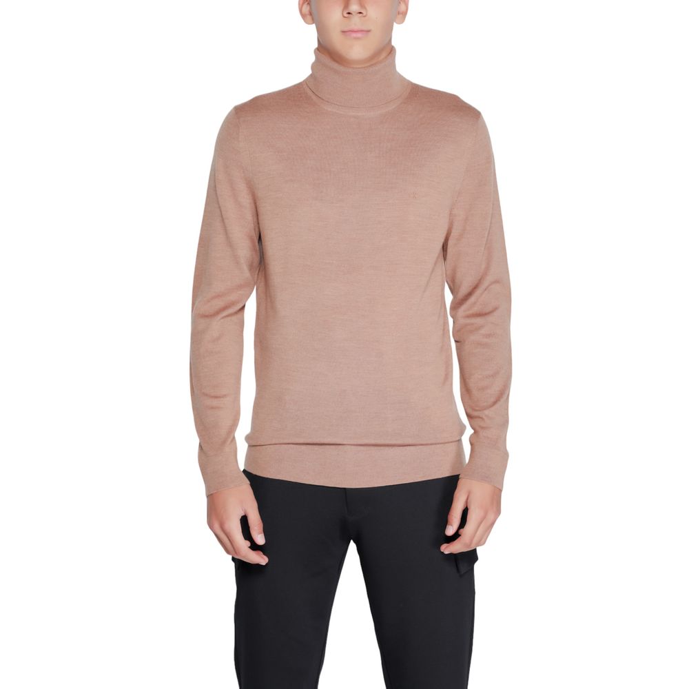 Calvin Klein Beige Ull Polokrage