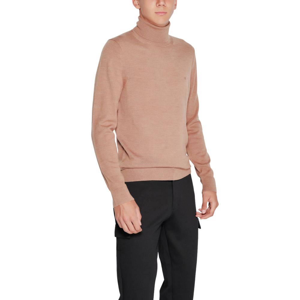 Calvin Klein Beige Ull Polokrage
