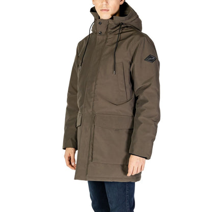 Replay Grønn Polyamid Parka