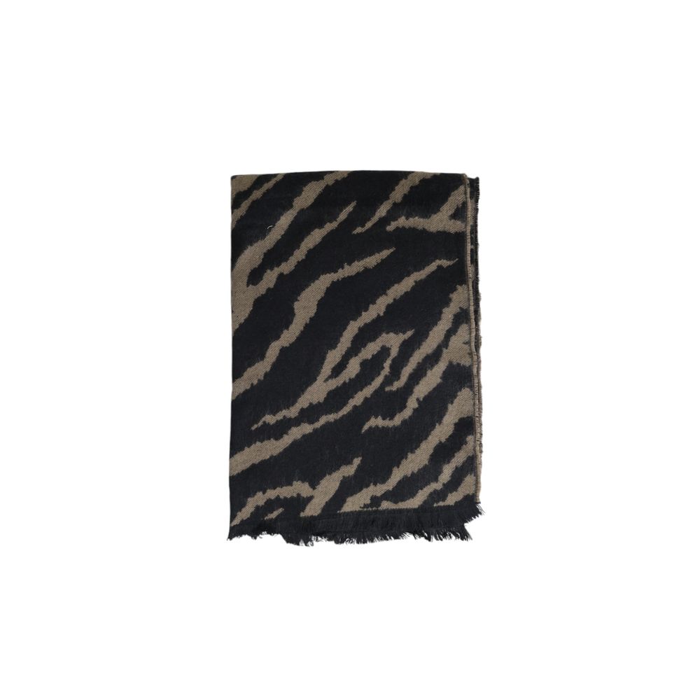 Beige Marabou-halsduk