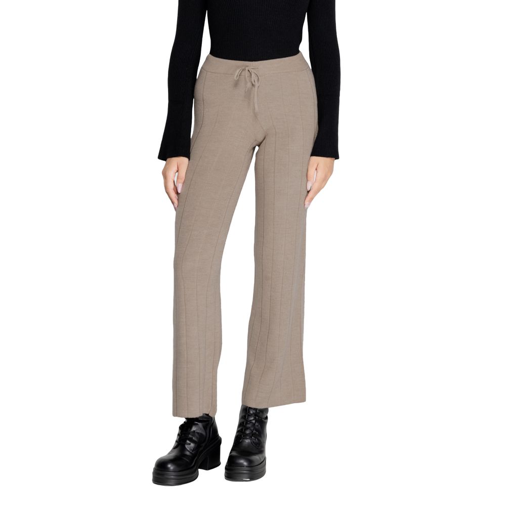 Beige Marabou-bukse