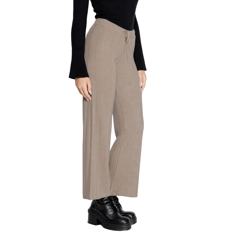 Beige Marabou-bukse