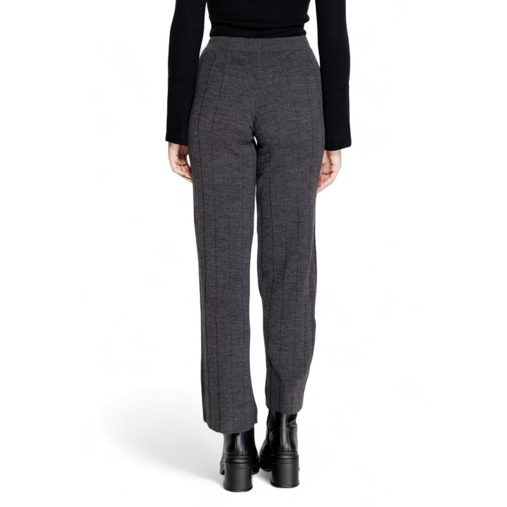 Only Gray Marabou Pant