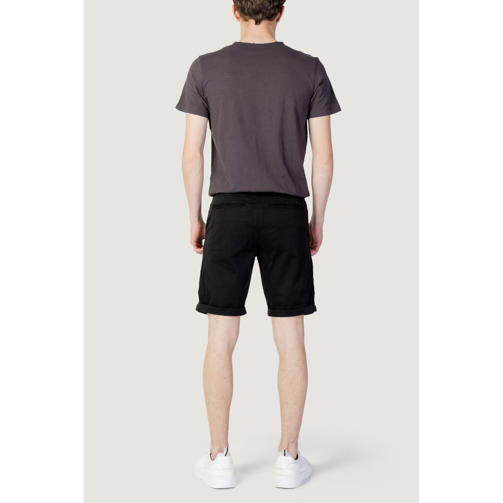 Svarta bomullsshorts