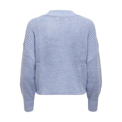 Only Blue Marabou Cardigan