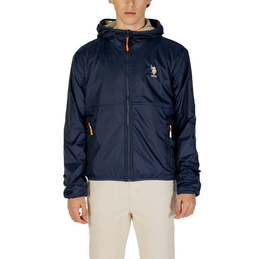 US POLO ASSN. Blå polyamidjackor och kappa