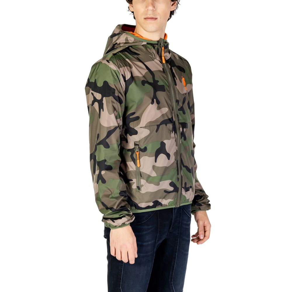 US POLO ASSN. Gröna polyamidjackor och kappor