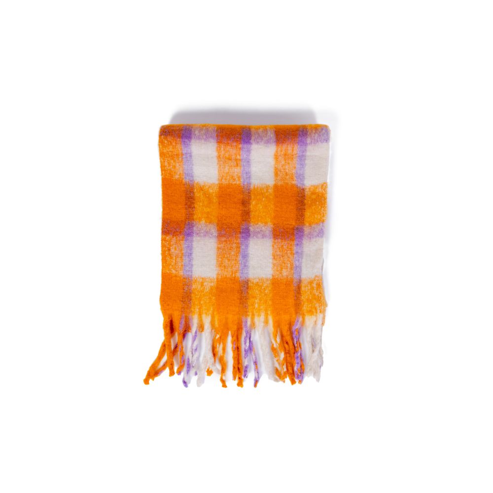 Orange polyesterhalsduk