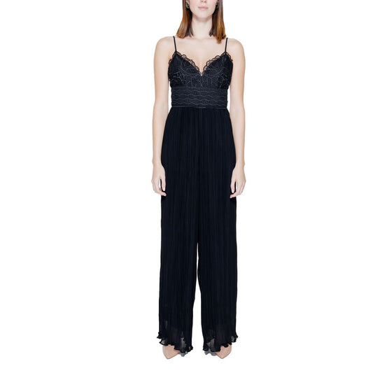 Guess svart polyesterjumpsuit