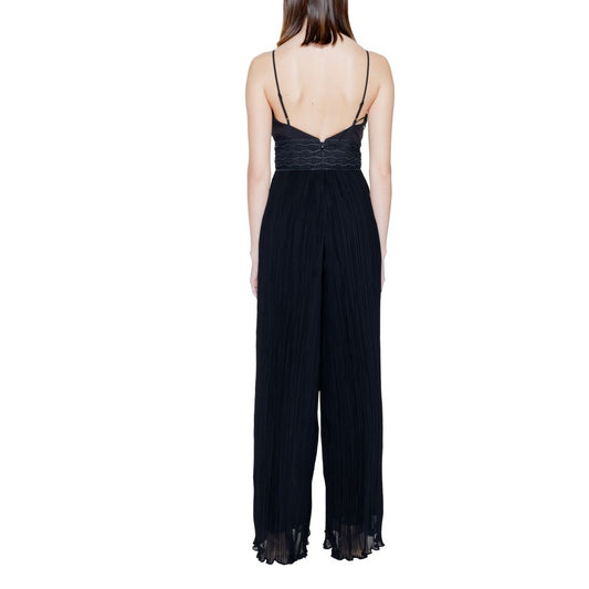 Guess svart polyesterjumpsuit