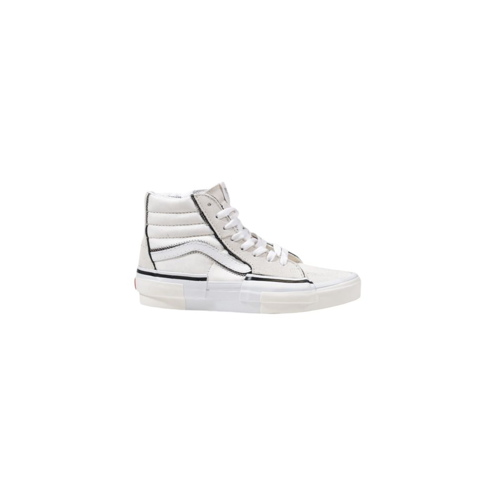 Beige lädersneaker