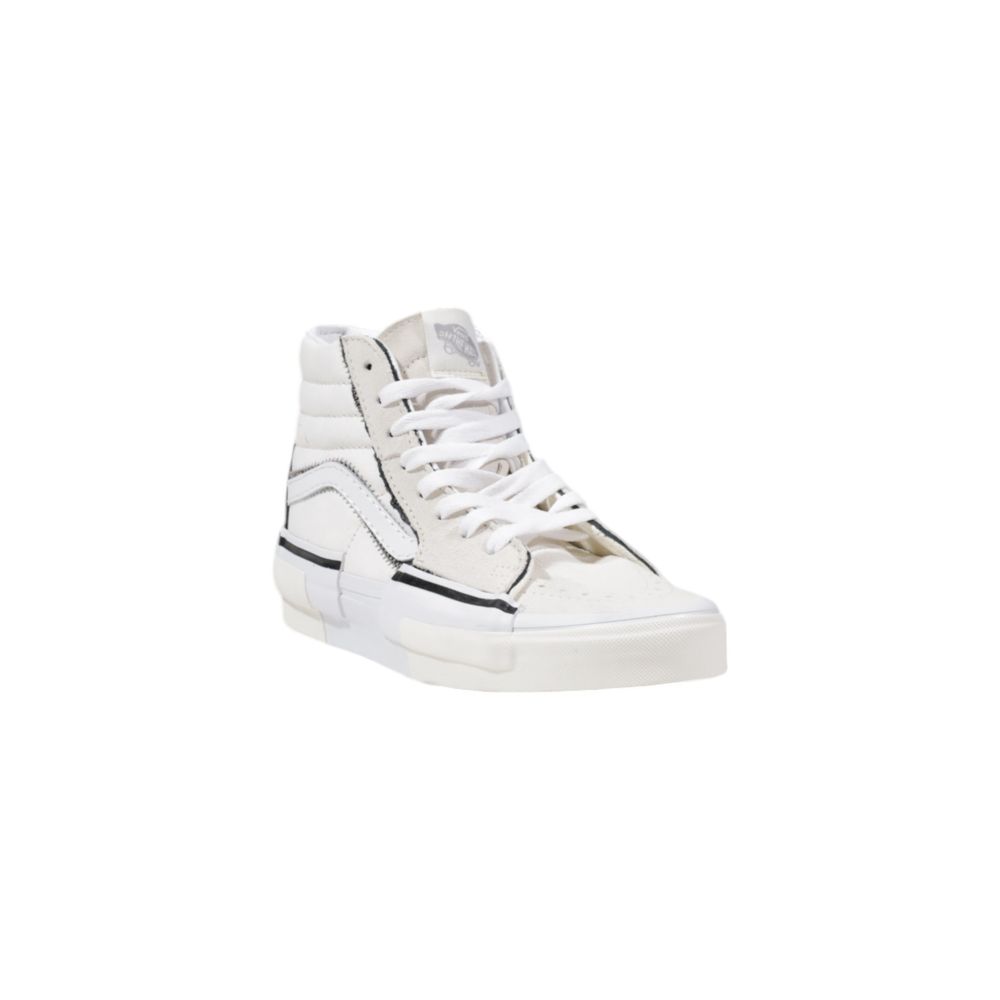 Beige lädersneaker