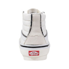 Vans Beige Leather High Top Sneakers