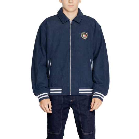 Tommy Hilfiger Jeans Blå Återvunnen Polyester Jackor &amp; Kappa