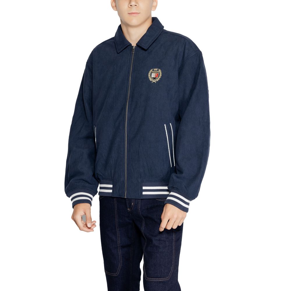 Tommy Hilfiger Jeans Blå Återvunnen Polyester Jackor &amp; Kappa