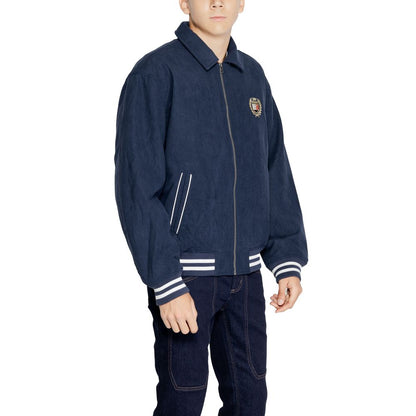 Tommy Hilfiger Jeans Blå Återvunnen Polyester Jackor &amp; Kappa
