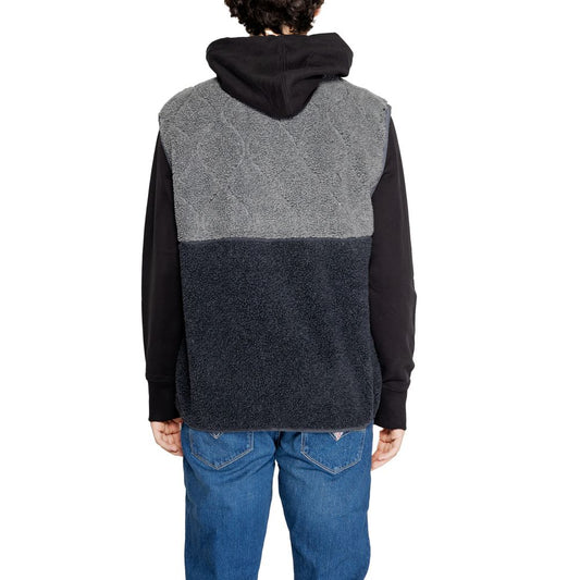 Tommy Hilfiger Jeans Svart återvunnen polyester ärmlös jacka