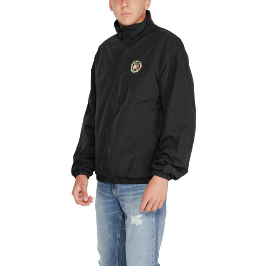 Tommy Hilfiger Jeans Svarta Jackor &amp; Kappa i Återvunnen Polyester