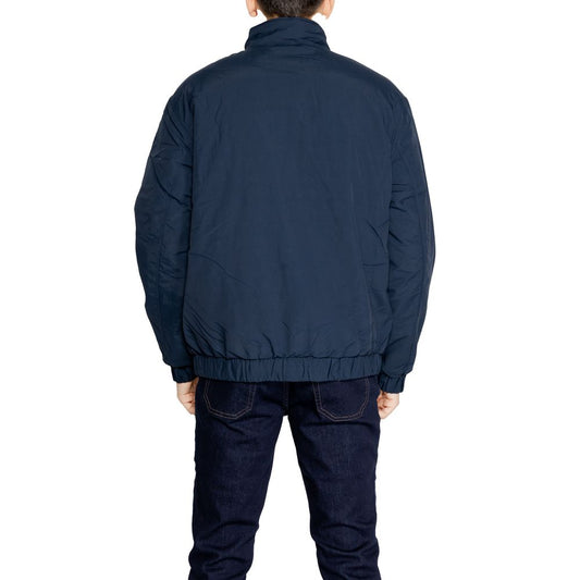 Tommy Hilfiger Jeans Blå Polyamidjackor &amp; Kappa
