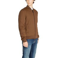 Antony Morato Brown Polyester Bomber