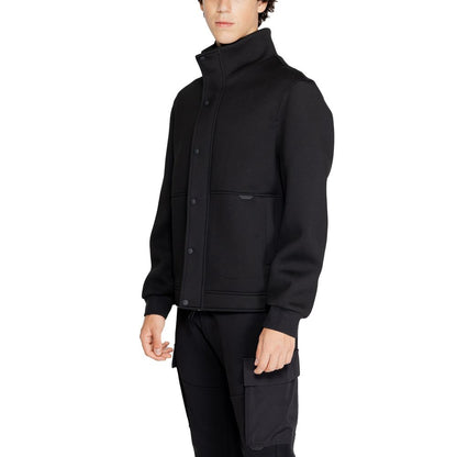 Antony Morato Svarta Polyesterjackor &amp; Kappa
