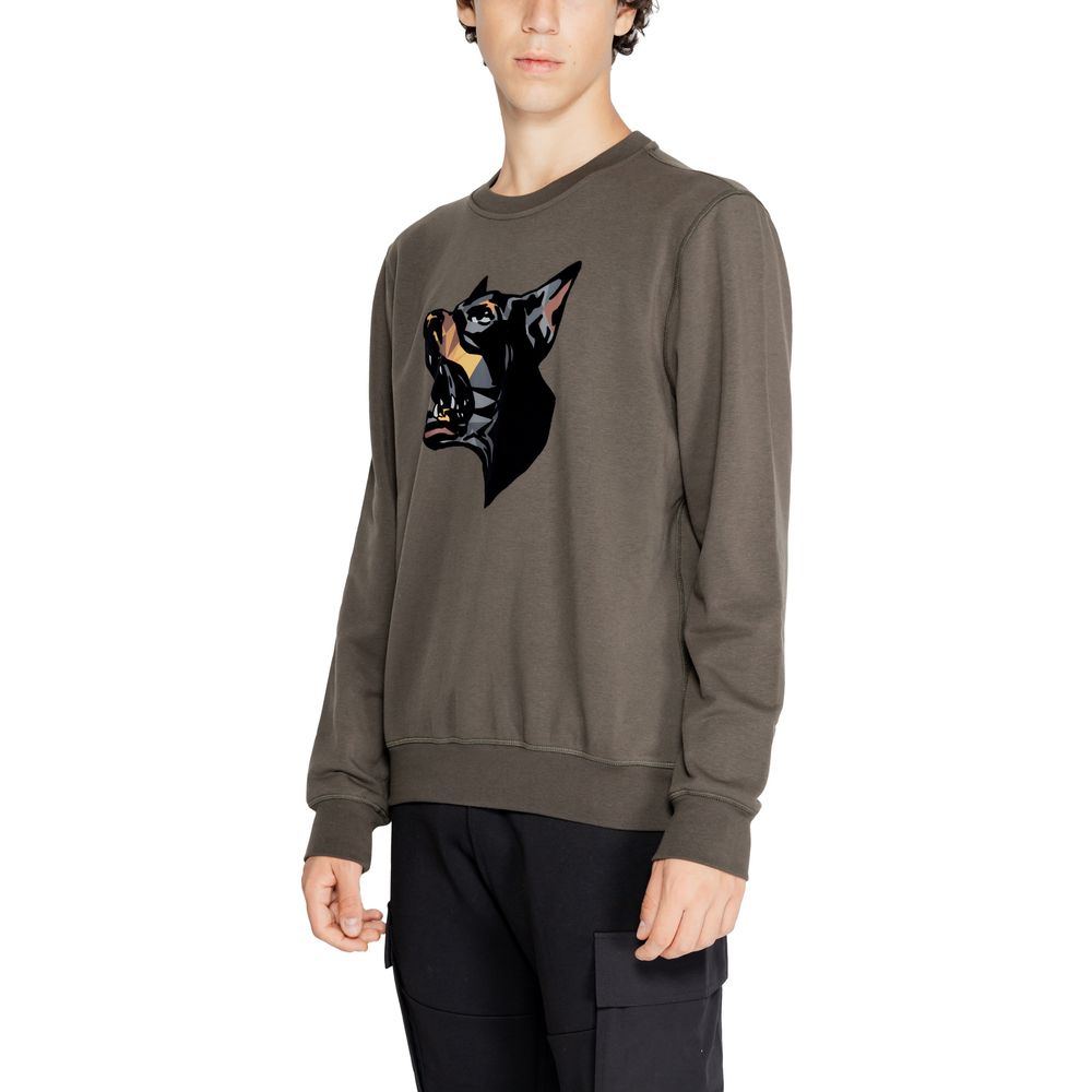 Antony Morato Green Cotton Sweatshirt
