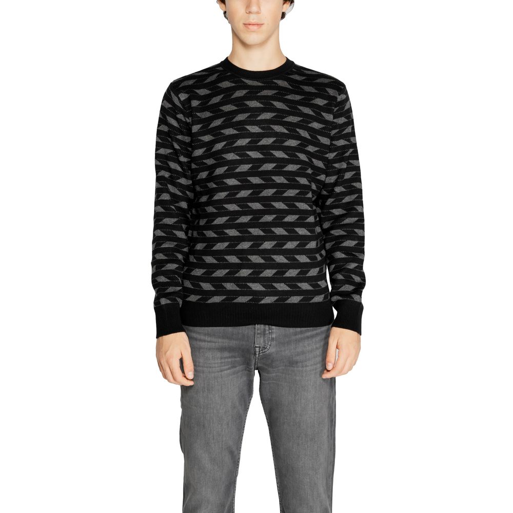 Antony Morato Black Marabou Sweatshirt