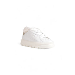 Crime London White Leather Chunky Sneakers