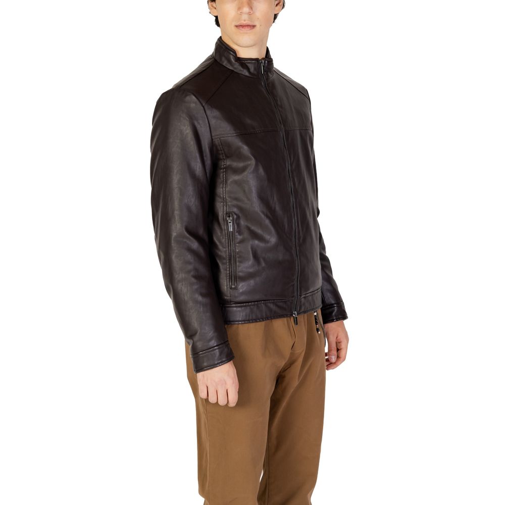 Hamaki-Ho Brown Viscose Jackor &amp; Coat