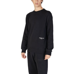 Underclub Black Cotton Sweatshirt