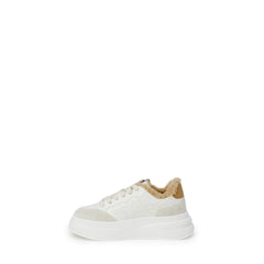 ASH Beige Leather Chunky Sneakers